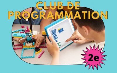 Nouveau : Club de programmation